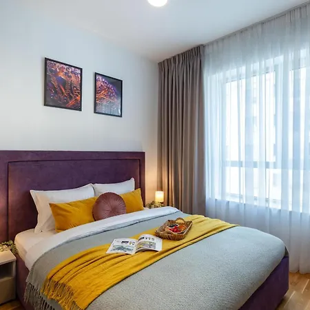 Appartement Ultimate Living Experience - Modern & Free Parking Near Romexpo