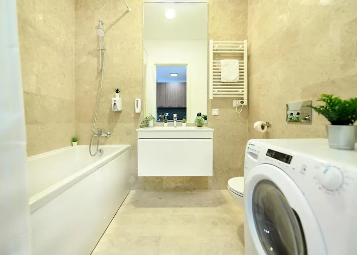 Ultimate Living Experience - Modern & Free Parking Near Romexpo * Bukarest